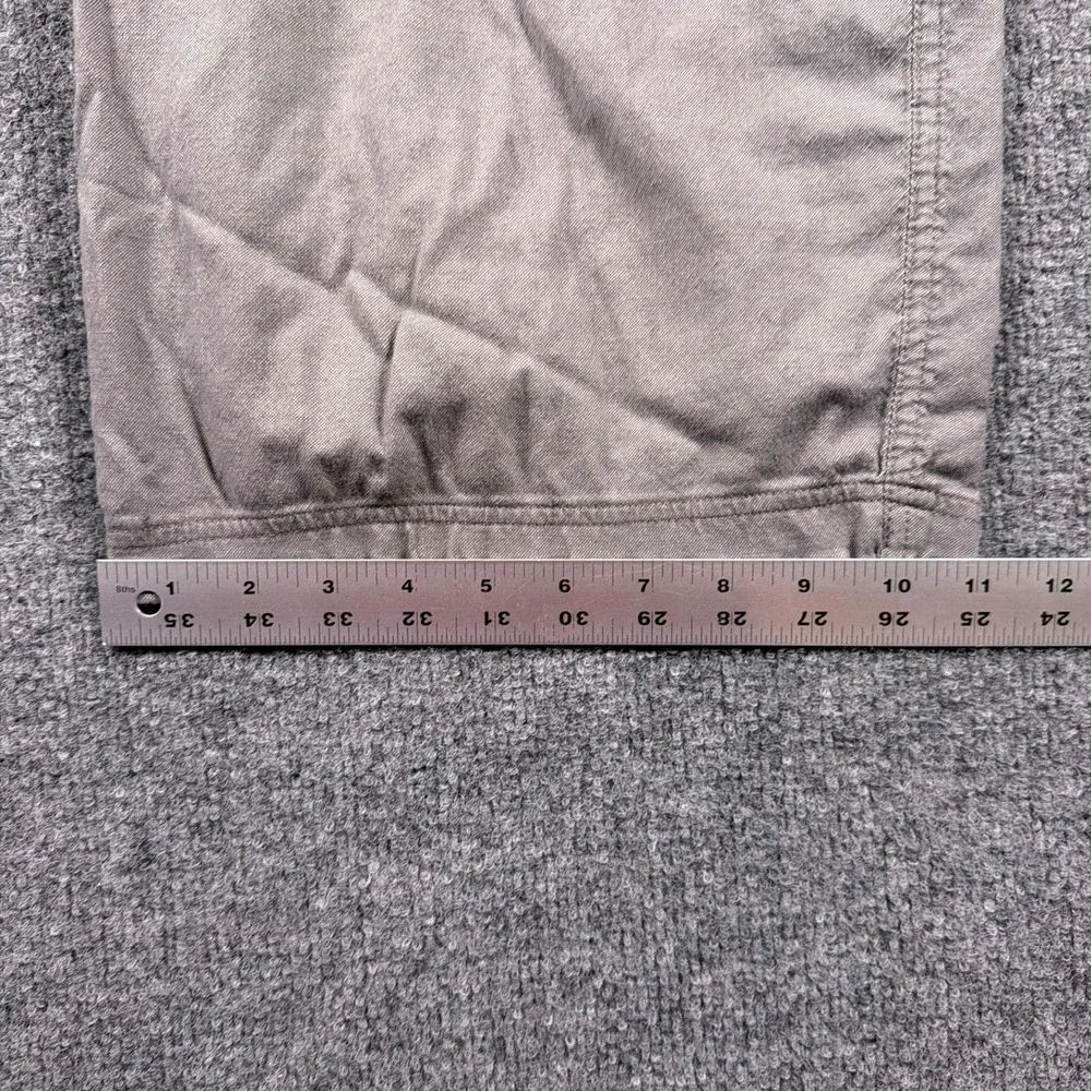 Lululemon Commission Shorts Mens 34 Gray Cotton Blend Stretch Chino 10